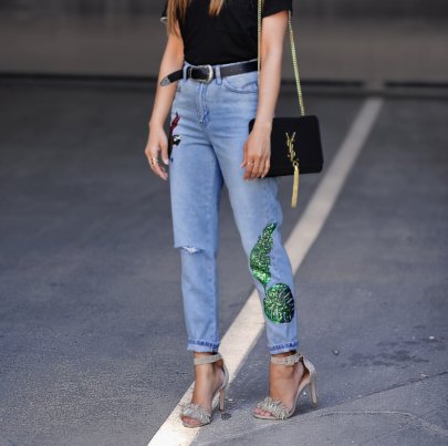 EMBROIDERED DENIM TREND FROM RUNWAY TO STREETS