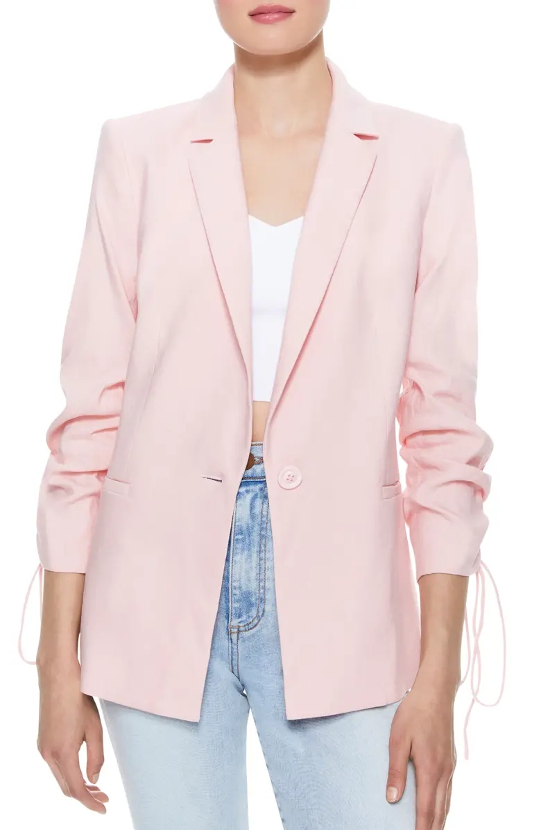 Linen Blend Blazer