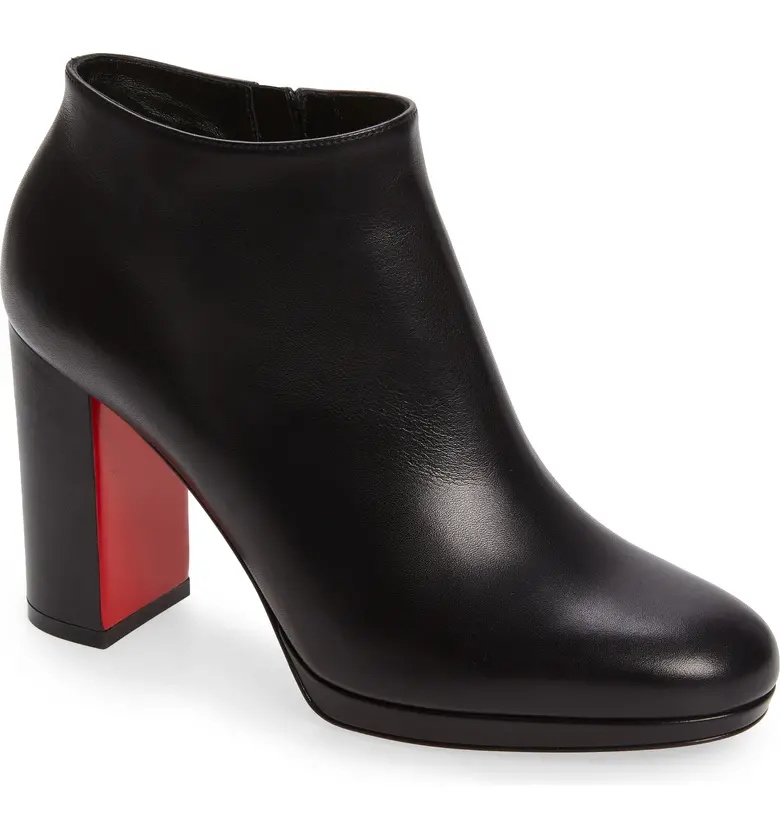 block heel bootie