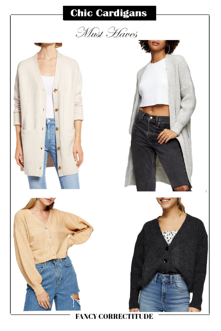 best cardigans for pear shaped