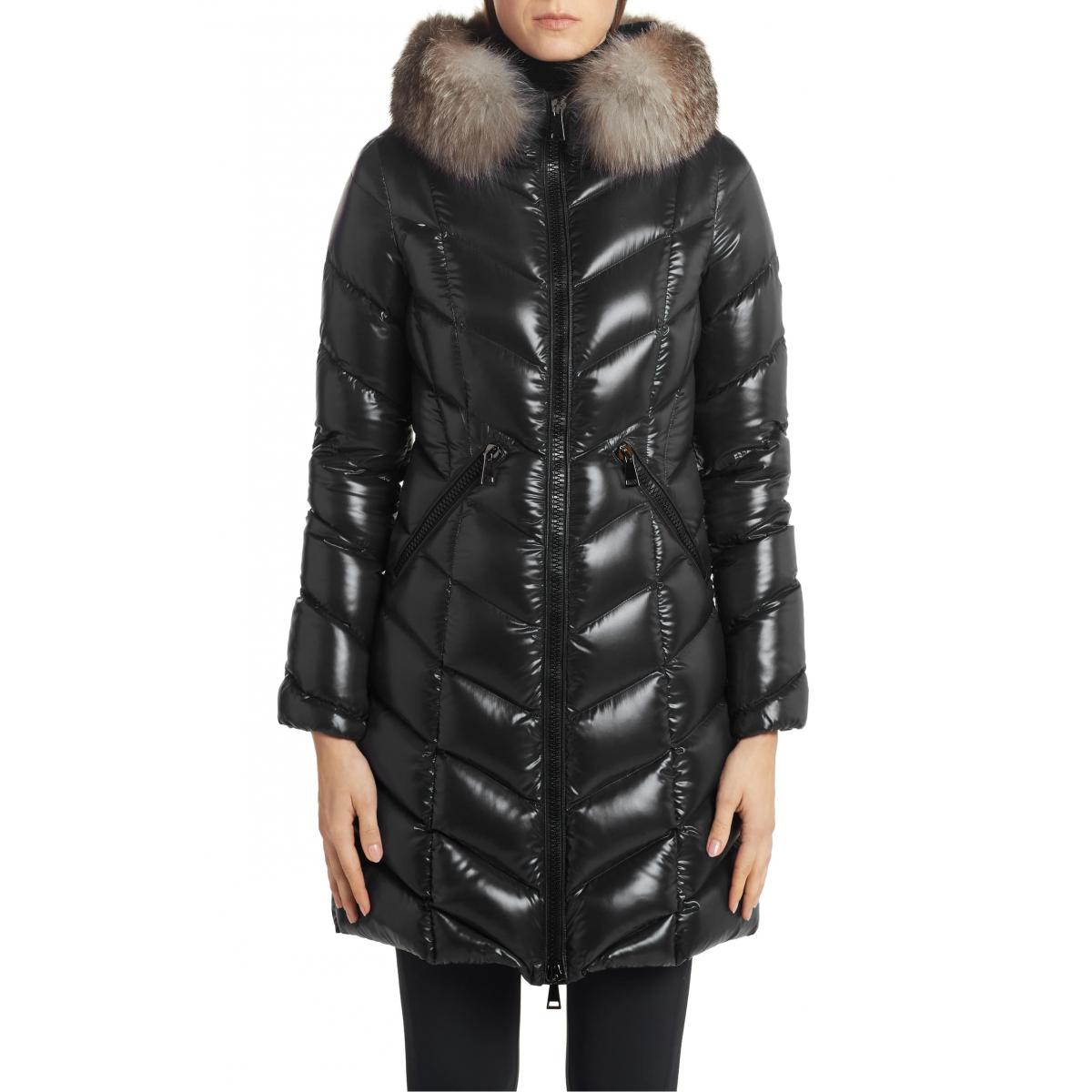 Fox Fur Quilted Coat