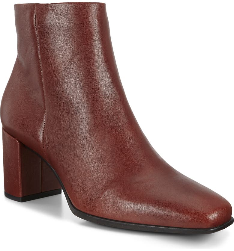 Ecco Shape 60 Square Toe Bootie