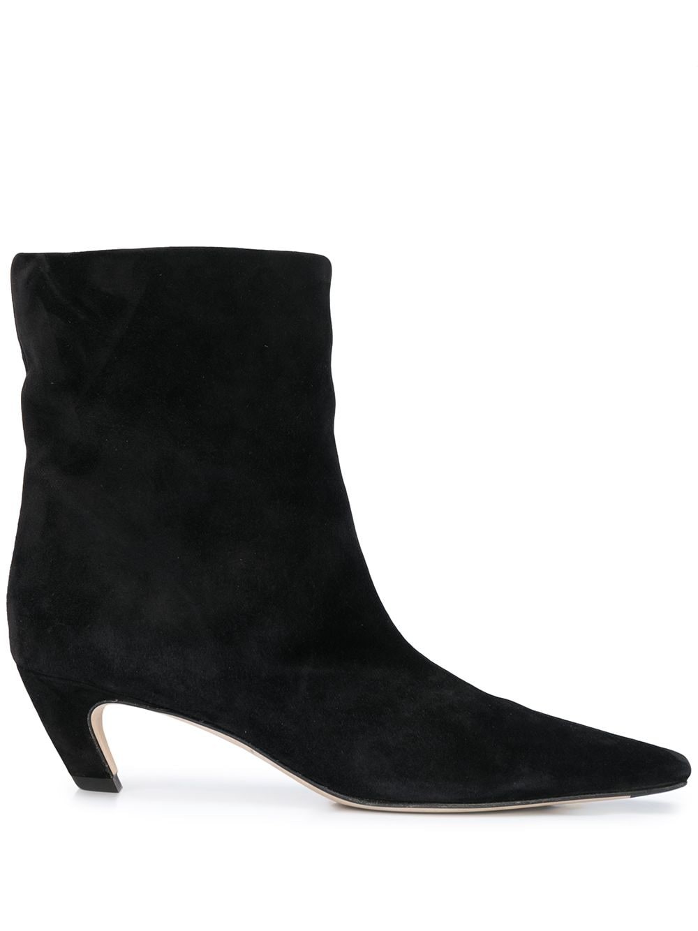 Khaite Pointed Toe Ankle Boots