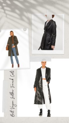 9 Best Vegan Leather Trench Coats – A Chic Closet Staple That You Can Wear Forever