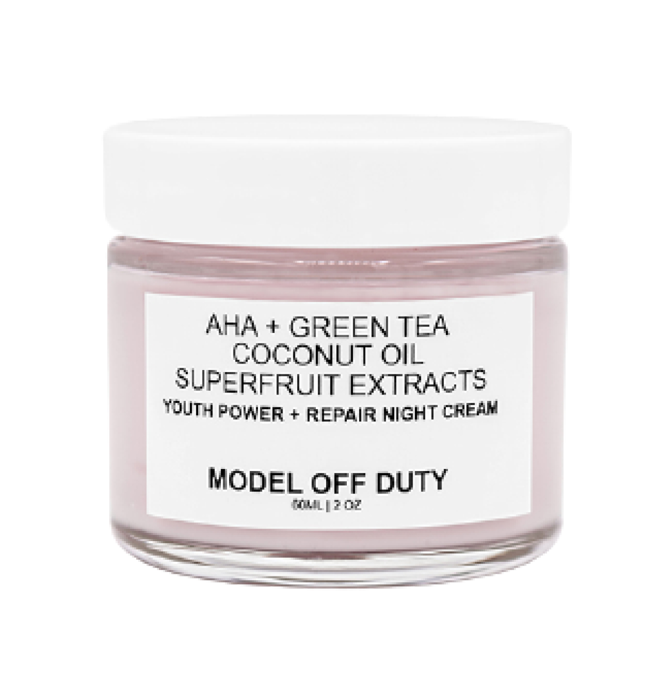 Model Off Duty Beauty soothing cream