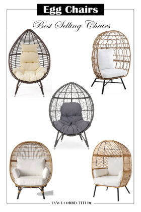 15 Chic Yet Affordable Egg Chairs To Elevate The Look Of A Patio Or An Indoor Space