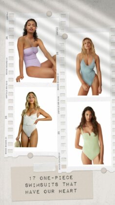 17 Designer One-Piece Swimsuits That Have Our Heart