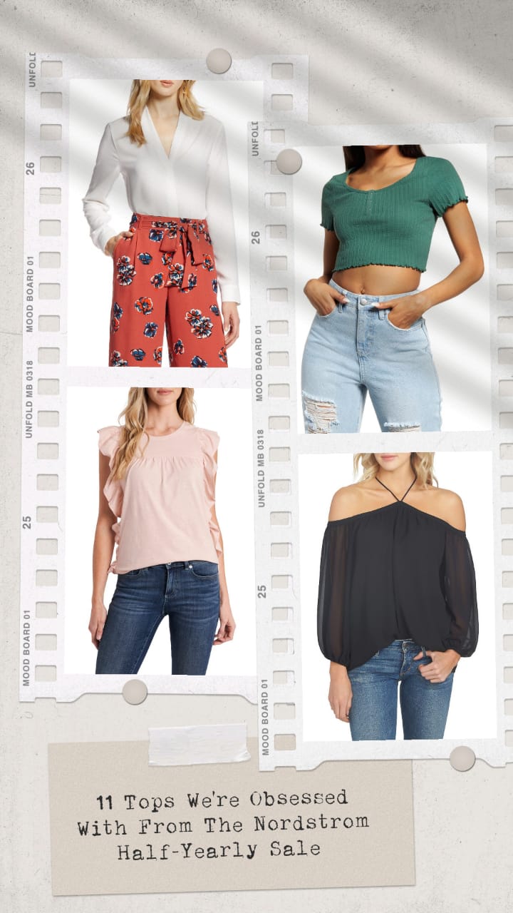 Nordstrom Women's Tops Sale - 11 Tops We Love From Half-Yearly Sale