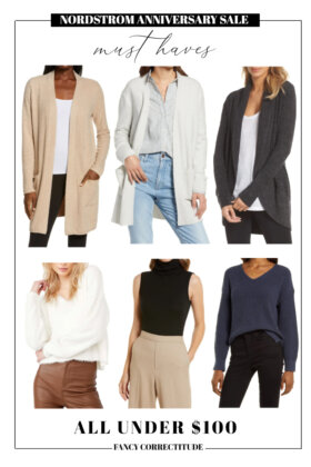 11 Cozy Under $100 Sweaters From Nordstrom Anniversary Sale 2021 That Are Perfect For Your Transitional Wardrobe