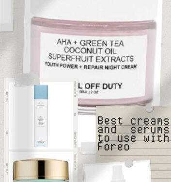 A List Of The Best Creams And Serums To Use With Foreo UFO