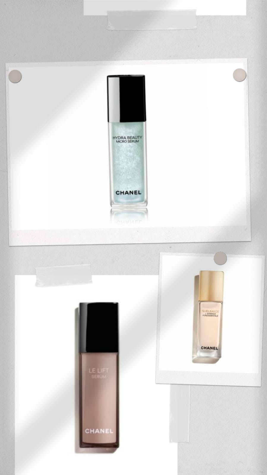 best Chanel face serums