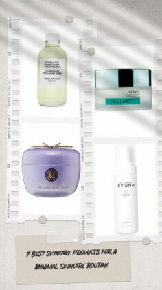 Create A Minimal Skincare Routine For Your Aging Skin With These 7 Products