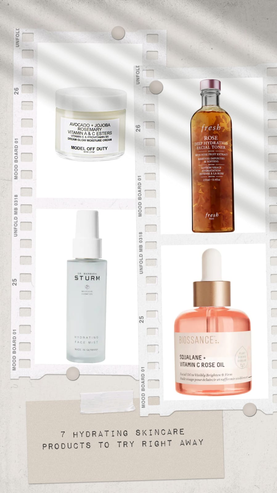 hydrating skincare products