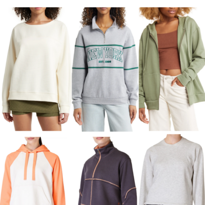 6 Comfy Sweatshirts From Nordstrom Anniversary Sale 2023