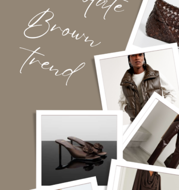 Master the 9 latest chocolate brown trends with confidence