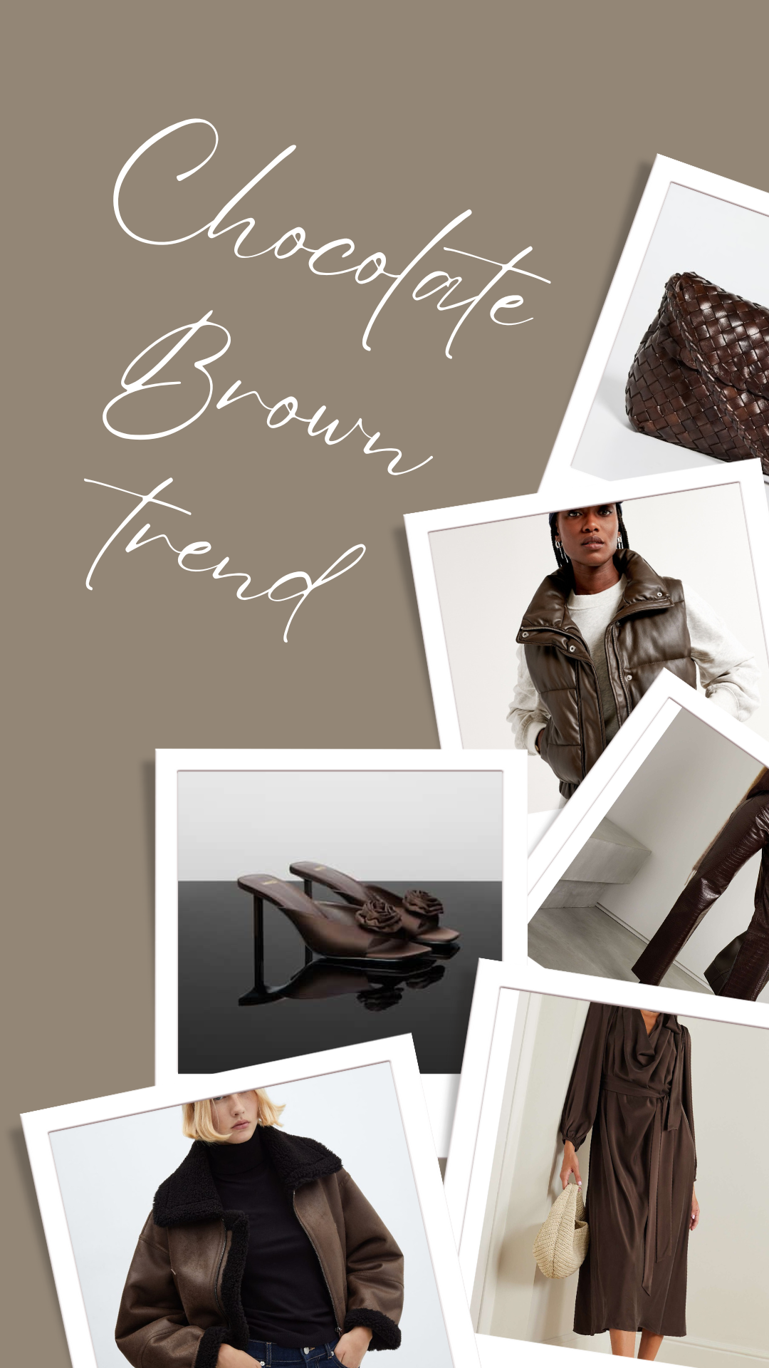 Master the 9 latest chocolate brown trends with confidence