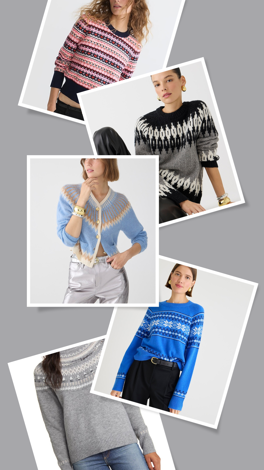 Rock the 11 Fair Isle Sweaters with Confidence This Season
